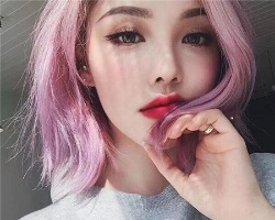 短发发尾外翘怎么烫好看 韩式微卷发尾烫发超时尚