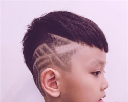 儿童发型 男孩女孩好看发型图片