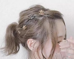 如何把刘海扎上去好看 简单又好看刘海扎法一学就会