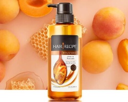 风靡日本的热卖洗发水来了 Hair Recipe日本发之食谱蜂蜜富养水润洗发水