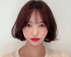 女生齐脸短发发型图片 最时髦短发修颜减龄好看到爆炸
