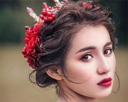 春夏韩式新娘盘发 化身高贵万人迷