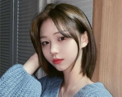 圆脸方脸女生适合的发型 锁骨发修颜瘦脸效果超级好