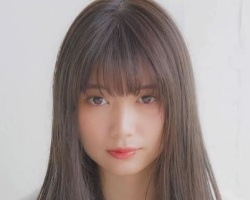 女生齐刘海慵懒微卷发发型 甜美可爱巨减龄赶紧get起来