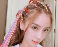 嘻哈风雷鬼脏辫 女神级脏辫编发发型
