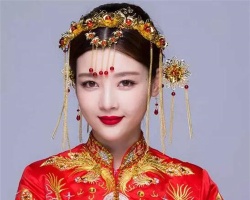 经典中式新娘发型 端庄时尚优雅迷人