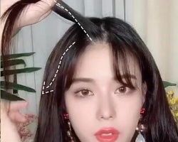 戴口罩刘海湿怎么办 适合戴口罩的刘海编发教学