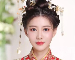 新款经典中式新娘发型 造型师化妆师不要错过