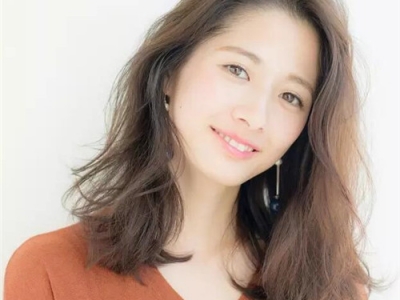 方脸圆脸适合的烫发 减龄又瘦脸日系烫发