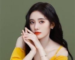 没有刘海的鞠婧祎 有无刘海都超级可