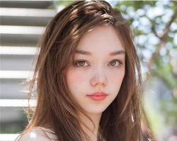女生大脸方脸瘦脸发型 日系发型设计修颜效果看得见