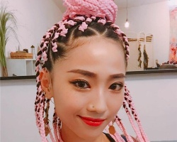 脏辫发型正流行 很酷的女生脏辫编发发型