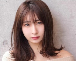 方脸圆脸女生瘦脸发型 清新梨花头文艺减龄