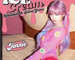 JENNIE独角兽系双马尾 不愧是能驾驭各种发色的百变珍妮