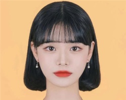 拍证件照适合的短发 这样剪证件照最好看