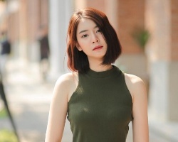 温柔气质中短发发型推荐 唯美动人而且减龄效果拉满