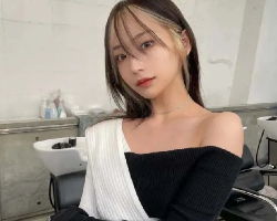 女生今年的染发大势 刘海染时尚无比