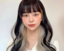 最新女生染发首选 女神挂耳染很仙气