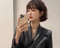 短发千万不要轻易烫发 女生好看又修颜短发烫发发型