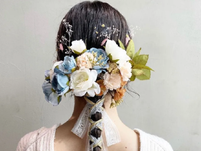 鲜花干花扎发设计 日常or婚礼最适用