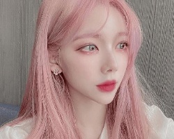 女生最仙的樱花粉染发 不仅仙气显白效果还非常好