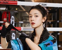 陈瑶鱼骨辫运动大片 展现俏丽动人的运动风少女