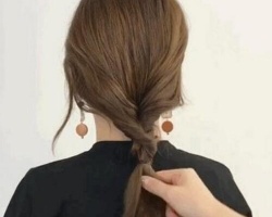 长发女生麻花辫教程 简单易学不显老气