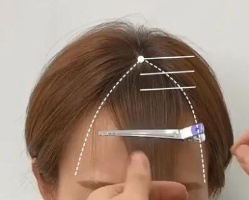 自己怎么剪刘海步骤图解 发型师教你居家剪刘海的简单技巧分享