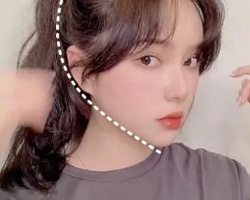 女孩子扎头发发型大全，一个发圈搞定高马尾、麻花辫，中短发也能绑韩系半丸子头