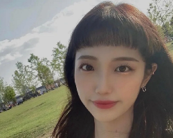 学院风眉上齐刘海发型 二次元刘海又萌又有个性