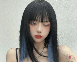 短发挂耳染 挑染出个性