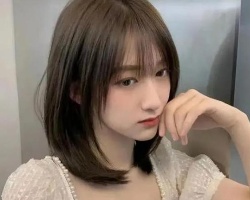清新减龄直发锁骨发 百搭瘦脸款款惹人爱