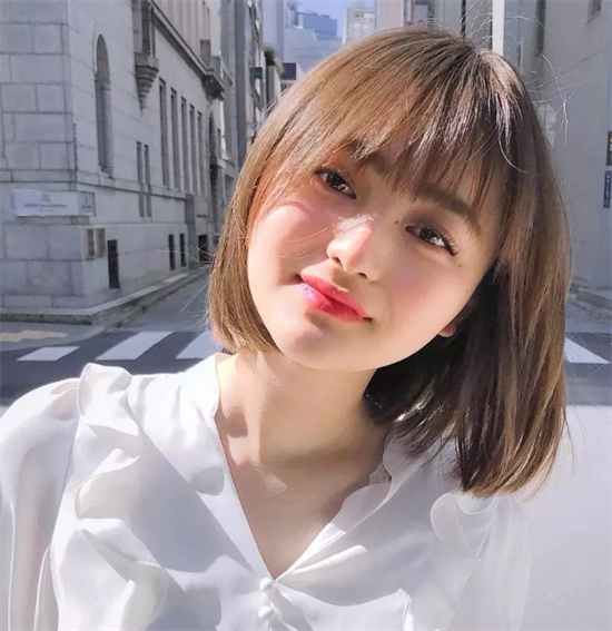 女学生春季开学发型 初恋感内扣波波头