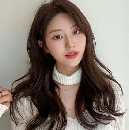 韩式长发波浪卷 斩男系女生长卷发