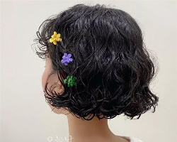 波波头正确打开方式 复古短发羊毛卷