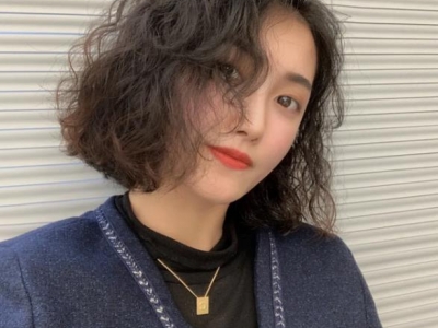 中短卷发有多美？换上中短烫发发型颜值翻倍
