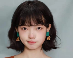 韩式文艺短卷发 少女时尚感满级