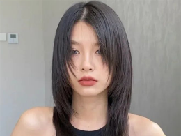 韩式层次锁骨发 剪完立马变好看