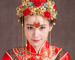 中式秀禾新娘造型 端庄典雅美丽大方