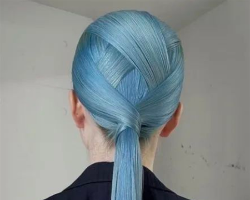高级廓形扎发 好看又时髦