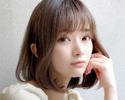 韩式小清新BOB头 次元感甜美短发