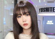 韩式最新流行发型 瘦脸发尾“C型”卷