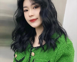 少发量女生烫发推荐 时尚泡面蛋卷头
