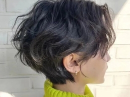 日系短烫发推荐 蓬松立体有点小帅