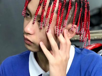 “美式脏辫”帅到极点 最新男生脏辫发型