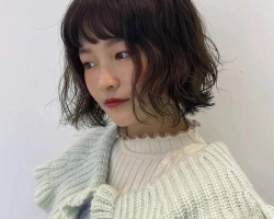 甜甜的中短蛋卷头 打造复古时髦女神范