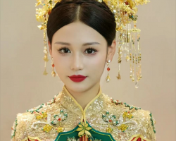 新中式秀禾新娘造型 仅看一秒就心动不已