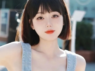 百搭女生波波头 瘦脸短发谁都能剪