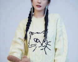 女明星同款双马尾辫 夏季女生扎发示范