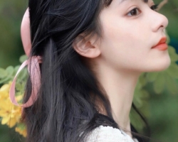 森女风扎发发型 清新甜美减龄百分百